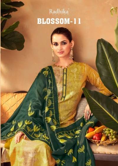 Blossom Vol 11 By Azara Fancy Cooton Salwar Kameez Collection